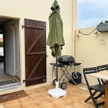 בית נופש Charmante Maison - Wifi Fibre, Parking, Terrasse - Port Et A Pied *