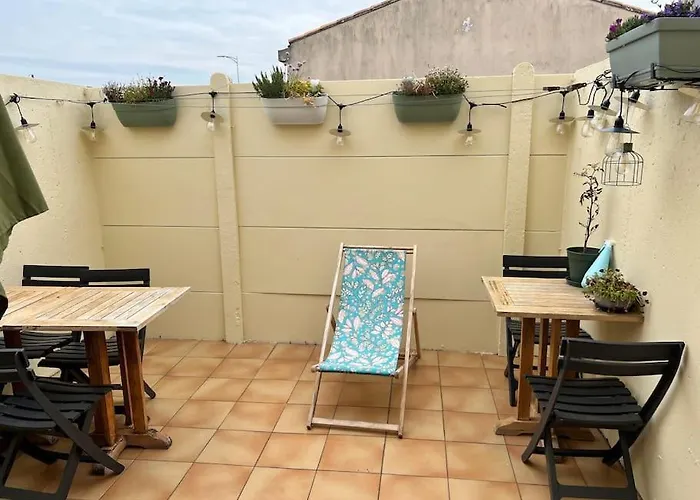 Charmante Maison - Wifi Fibre, Parking, Terrasse - Port Et à Pied La Chaume